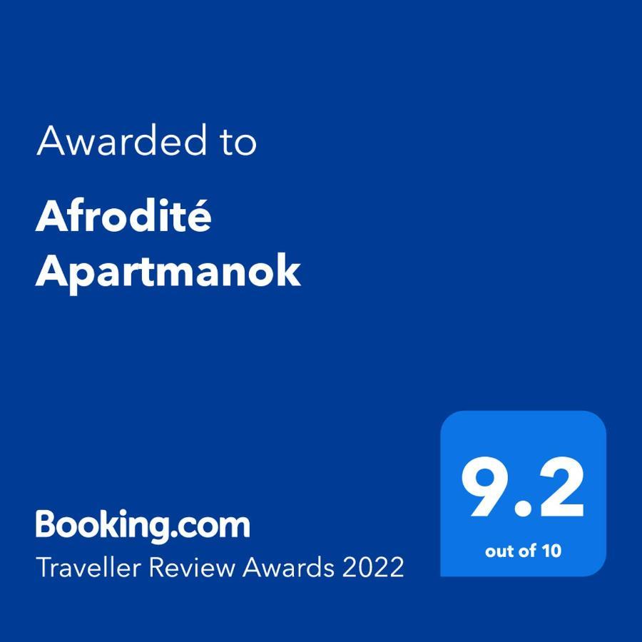 Afrodite Apartmanok Eger Bagian luar foto